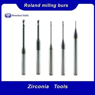 Dental Roland Zirkoniumoxid Fräsning Borr